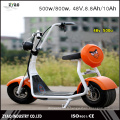 2016 Les deux roues les plus récentes Colorées personnalisables Citycoco Scooter électrique 800W / 1000W Batterie